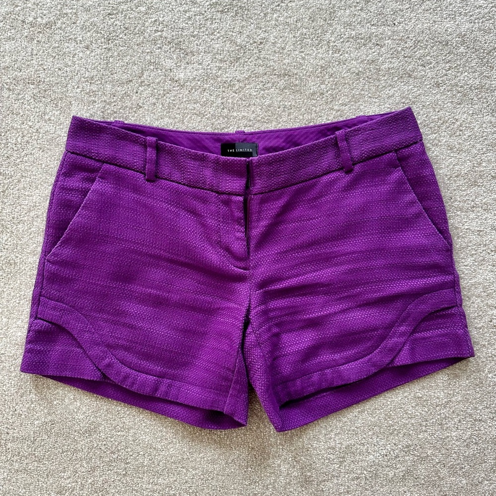 The Limited Purple Shorts